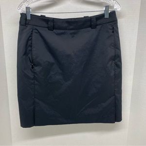 Nike Golf Tour Performance Womens Dri Fit Black Skort Skirt Size 6 Athleisure